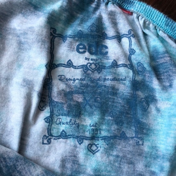 Esprit edc tie die one shoulder t shirt. EUC! - Picture 4 of 5